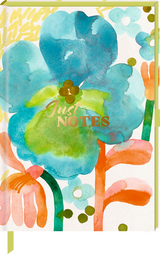 Notizbuch DIN A5 &ndash; Just Notes (Blue Flower)