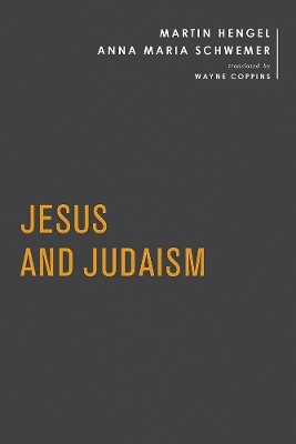Jesus and Judaism - Martin Hengel, Anna Maria Schwemer