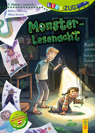 LESEZUG/2. Klasse – Lesestufe 1: Monster-Lesenacht