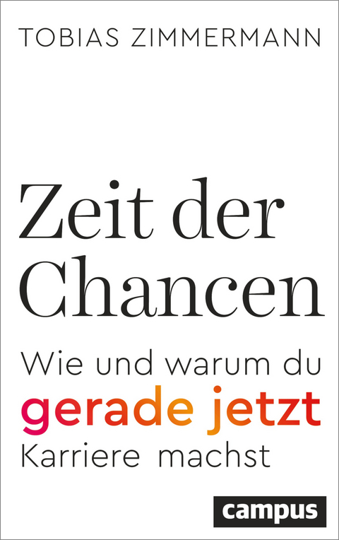 Zeit der Chancen - Tobias Zimmermann