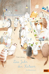 Das Jahr der Katzen. Ein Wimmelbuch - Claire Lebourg