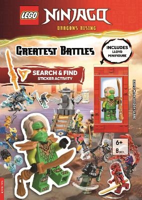 LEGO&reg; NINJAGO&reg;: Greatest Battles Search & Find Sticker Activity Book (with Lloyd minifigure and Golden Sabre) -  LEGO&reg;,  Buster Books