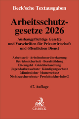 Arbeitsschutzgesetze 2026 - 