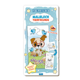 TR&Ouml;TSCH - Malbuch Faltbilder Malblock Tierfreunde - 