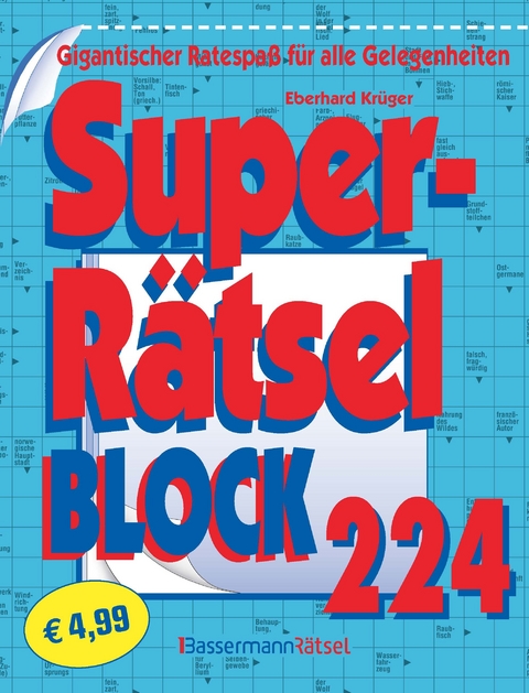 Superrätselblock 224 (5 Exemplare à 4,99 €) - Eberhard Krüger