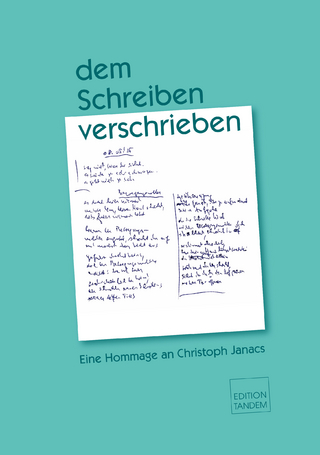 dem Schreiben verschrieben