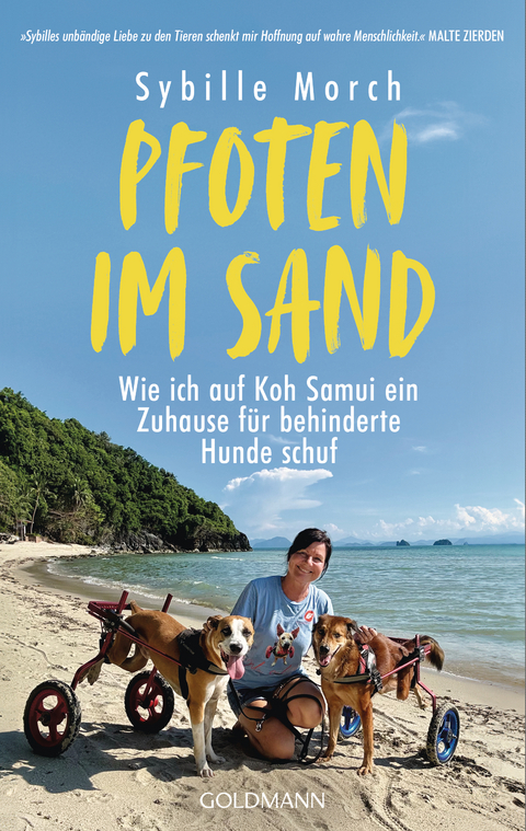 Pfoten im Sand - Sybille Morch