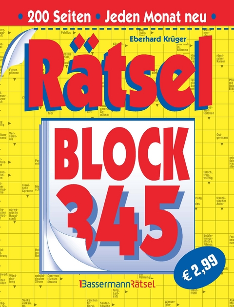 R&auml;tselblock 345 - Eberhard Kr&uuml;ger
