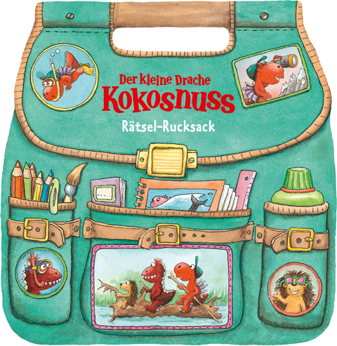 Der kleine Drache Kokosnuss &ndash; R&auml;tsel-Rucksack - Ingo Siegner