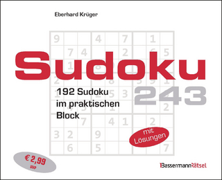 Sudokublock 243 (5 Exemplare à 2,99 €)