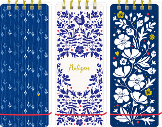 Notizblock mit Ringbindung