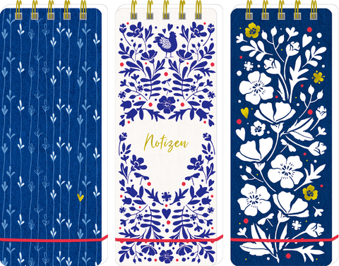 Notizblock mit Ringbindung