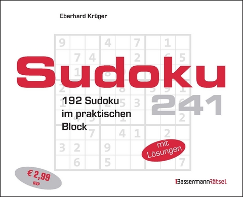 Sudokublock 241 - Eberhard Kr&uuml;ger
