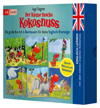 Englisch lernen mit dem kleinen Drachen Kokosnuss – Die große Box mit 6 Abenteuern für kleine Englisch-Einsteiger