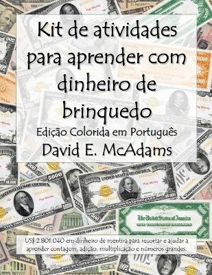 Kit de atividades para aprender com dinheiro de brinquedo - David E McAdams