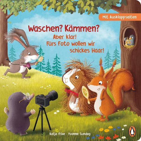Waschen? K&auml;mmen? Aber klar! F&uuml;rs Foto wollen wir schickes Haar! - Katja Frixe