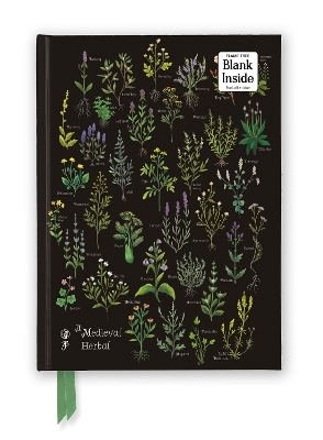 Anna Stead: Medieval Herbal (Foiled Blank Journal) - 
