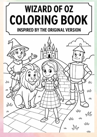 Wizard of Oz Coloring Book
