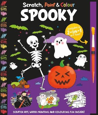 Scratch, Paint & Colour Spooky - Georgie Taylor