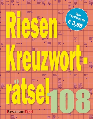 Riesen-Kreuzworträtsel 108 (5 Exemplare à 3,99 €)
