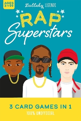 Lullaby Legends: RAP Superstars - 3 Card Games in 1 - Amber Lily