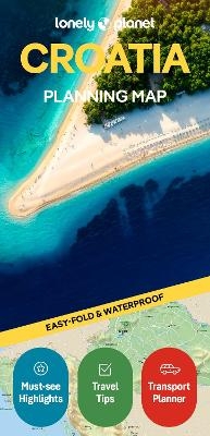 Lonely Planet Croatia Planning Map -  Lonely Planet