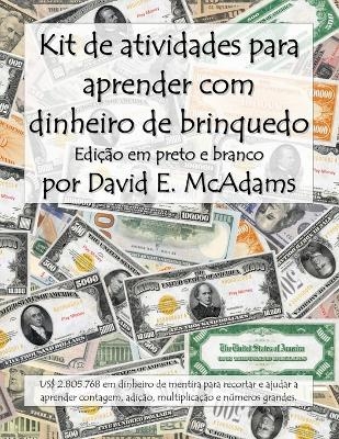 Kit de atividades para aprender com dinheiro de brinquedo - David E McAdams