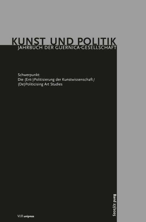Die (Ent-)Politisierung der Kunstwissenschaft/(De)Politicising Art Studies - 