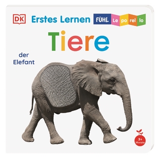 Erstes Lernen Fühl-Leporello. Tiere