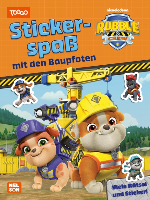 Rubble & Crew: Stickerspa&szlig; mit den Baupfoten