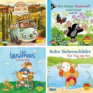 Maxi-Pixi-4er-Set 127: Draußen unterwegs (4x1 Exemplar)