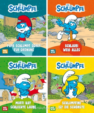 Nelson Mini-Bücher: 4er Schlümpfe 1-4