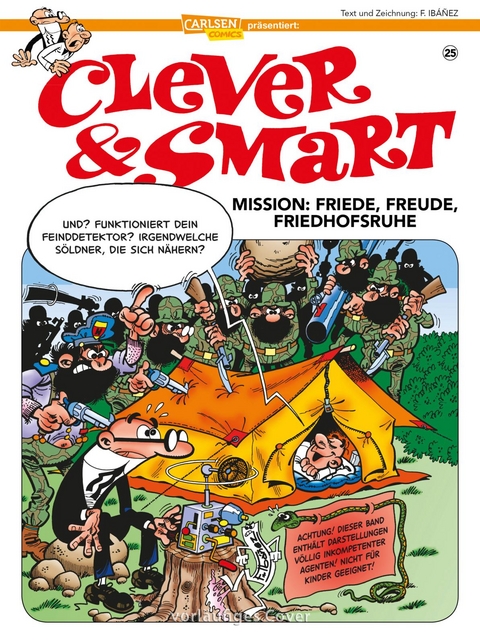 Clever und Smart 25: Mission: Friede, Freude, Friedhofsruhe - Francisco Ib&aacute;&ntilde;ez