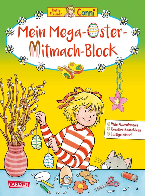 Conni Gelbe Reihe (Besch&auml;ftigungsbuch): Mein Mega-Oster-Mitmach-Block - Hanna S&ouml;rensen