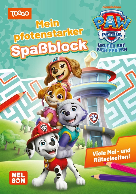 PAW Patrol Kindergartenheft: Mein pfotenstarker Spa&szlig;block