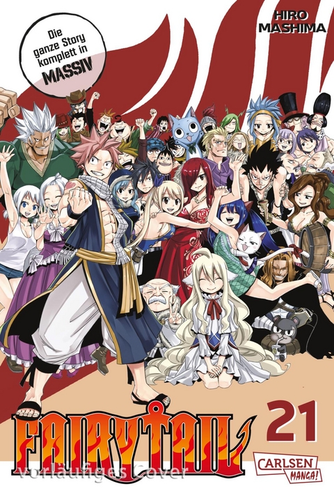 Fairy Tail Massiv 21 - Hiro Mashima