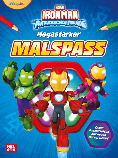 MARVEL: Iron Man und seine fantastischen Freunde: Megastarker Malspa&szlig;