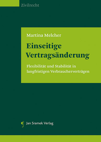Einseitige Vertrags&auml;nderung - Martina Melcher