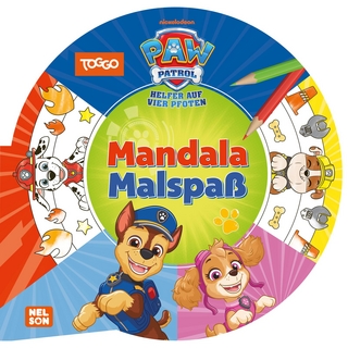PAW Patrol Mitmachbuch: Mandala-Malspaß