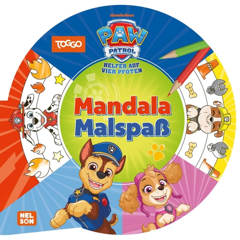 PAW Patrol Mitmachbuch: Mandala-Malspa&szlig;