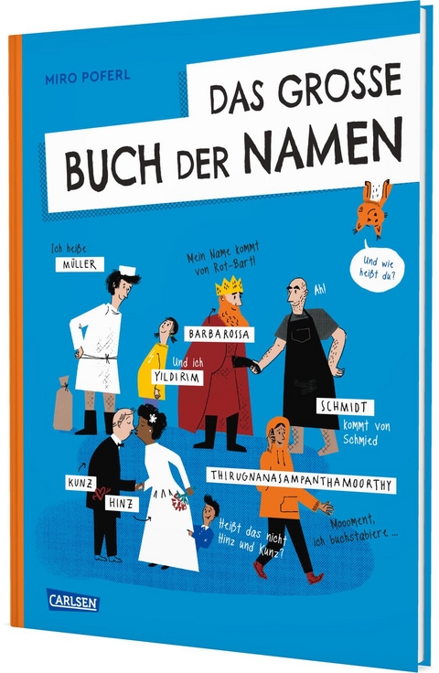 Das gro&szlig;e Buch der Namen - Miro Poferl