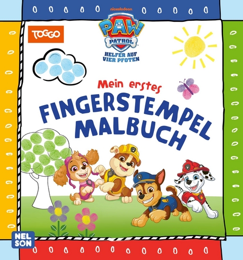 PAW Patrol Kindergartenheft: Mein erstes Fingerstempel-Malbuch