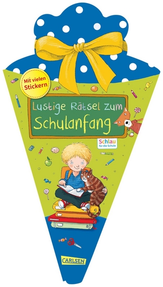 Schlau für die Schule: Lustige Rätsel zum Schulanfang (Schultüte blau)