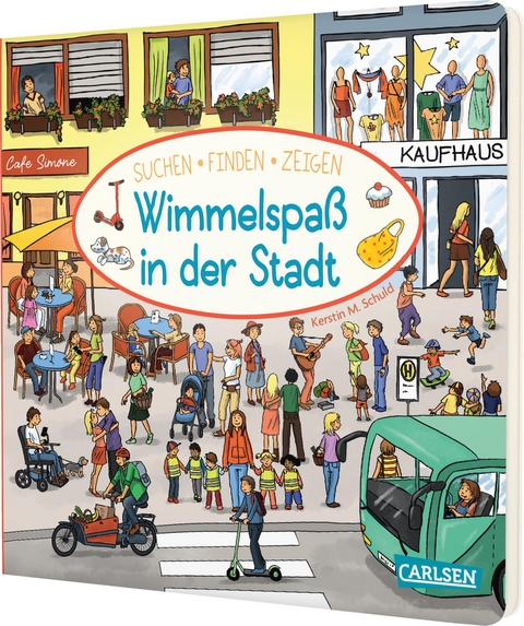 Wimmelspa&szlig; in der Stadt