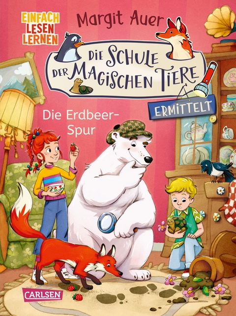 Die Schule der magischen Tiere ermittelt Neuausgabe 8: Die Erdbeer-Spur - Margit Auer