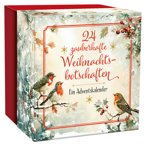 24 zauberhafte Weihnachtsbotschaften - Kristin L&uuml;ckel