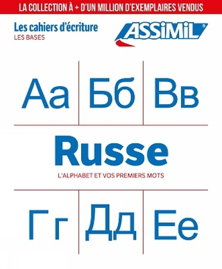 CAHIER ECRITURE RUSSE 2025