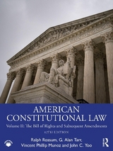 American Constitutional Law - Rossum, Ralph; Tarr, G. Alan; Munoz, Vincent Phillip; Yoo, John C.