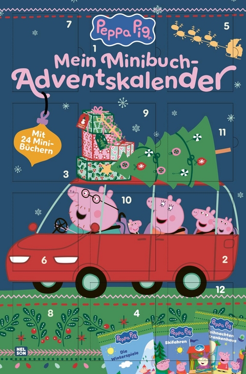 Peppa Minibuch-Adventskalender (Einzel/WWS)