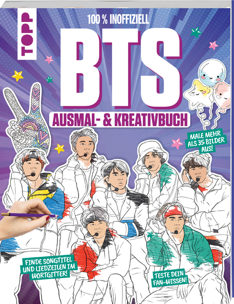 BTS: Das inoffizielle Ausmal- & Kreativbuch